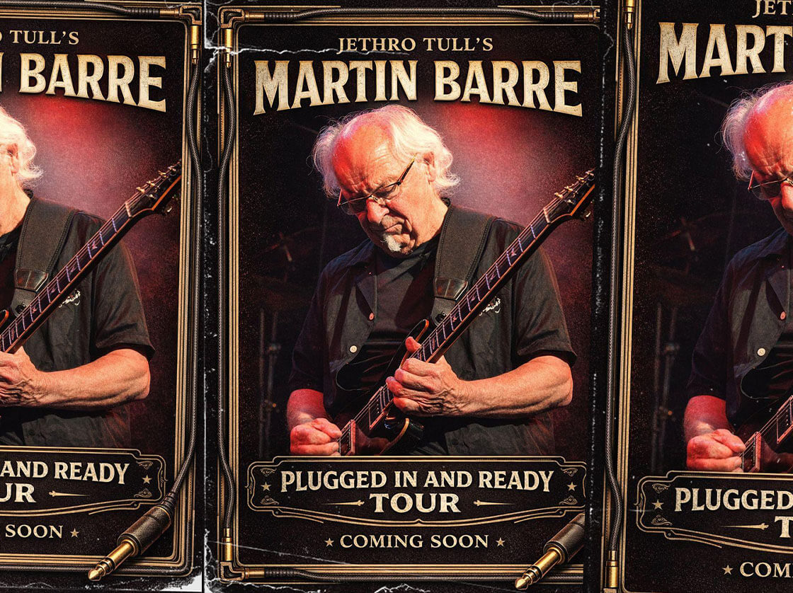 Jethro Tull's Martin Barre - The 2027 Plugged In and Ready Tour