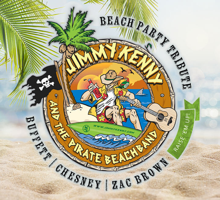 The Ultimate Beach Party Tribute To Jimmy Buffett, Kenny Chesney and the Zac Brown Band